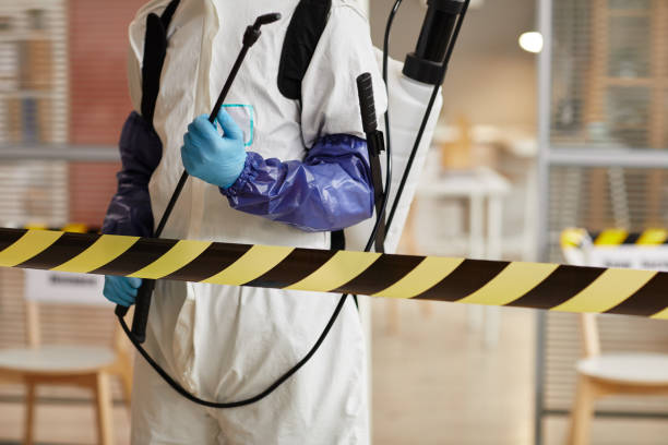 Professional Blood Cleanup technician working in Titusville, FL
